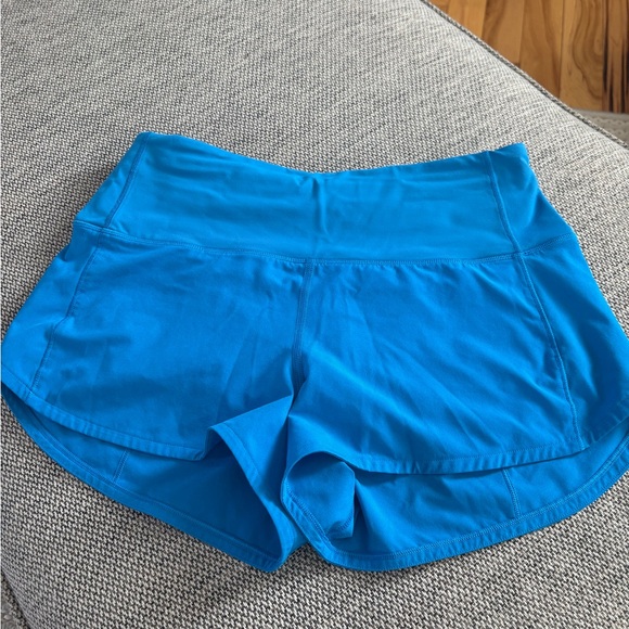 lululemon athletica Pants - Lululemon Athletica Vibrant Blue Athletic Shorts